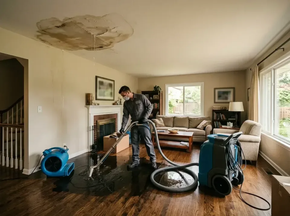 attic-pipe-burst-ceiling-drip-008 — frequently asked questions, Water Damage Restoration & Carpet Care in Wrens, GA